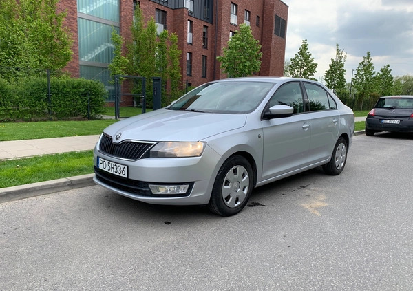 Skoda RAPID cena 23900 przebieg: 156366, rok produkcji 2013 z Kalety małe 79